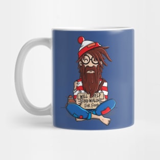 Will help find Waldo for food Mug